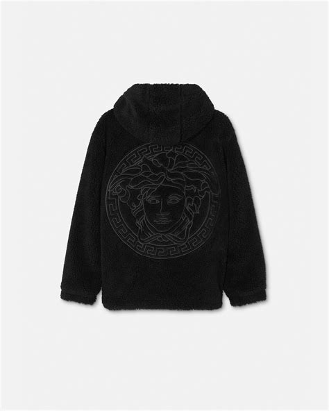 pull versace|versace patch embroidery hoodie.